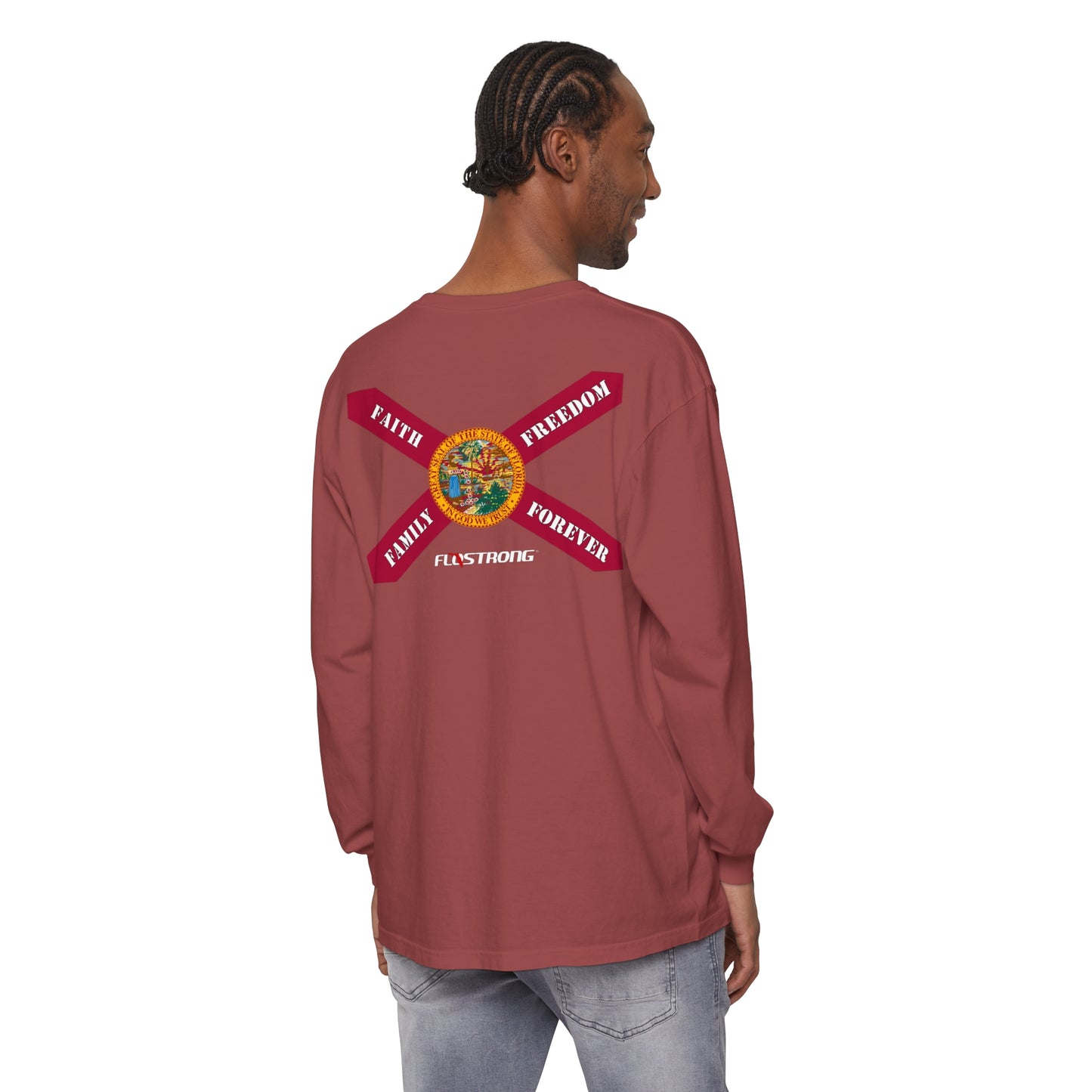 Faith Family Freedom Forever Long Sleeve Tee
