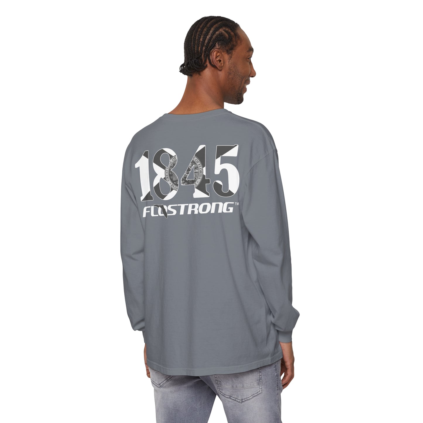 1845 Grayscale Long Sleeve Tee