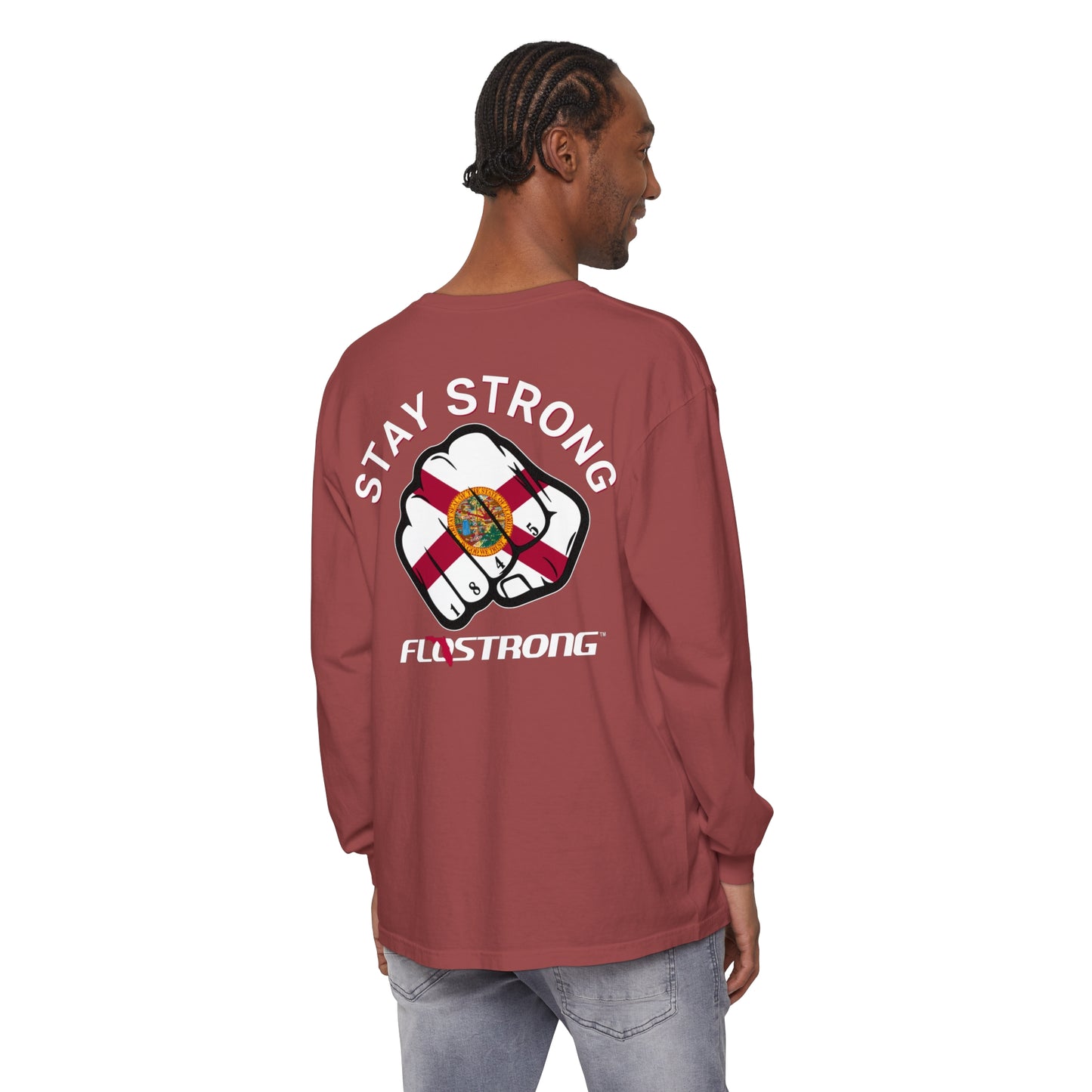 Stay Strong Fist Long Sleeve Tee