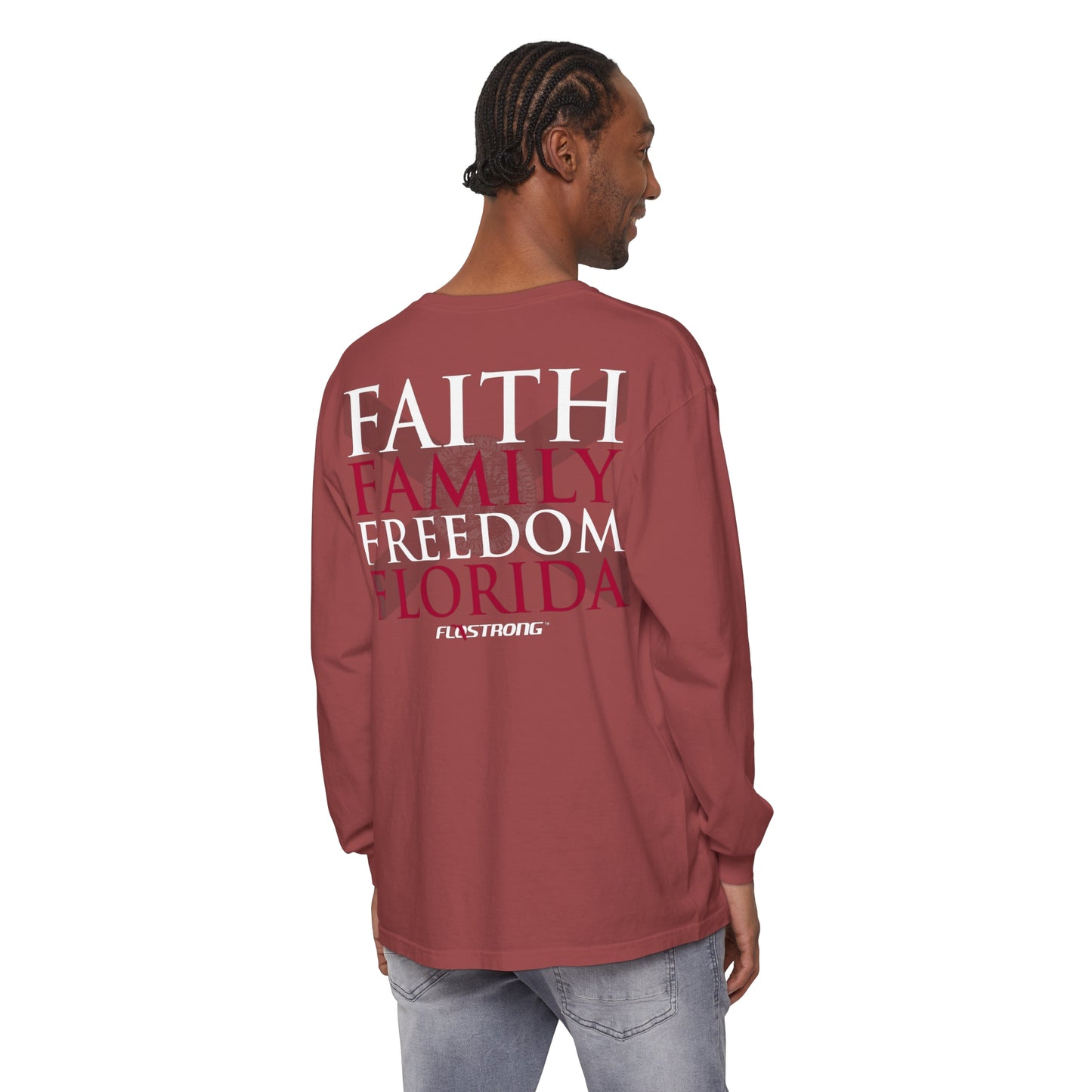 Faith Family Freedom Florida Long Sleeve Tee